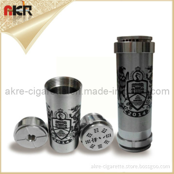 Hottest Stainless Steel Mechanical Mod Bagua E Cigarette